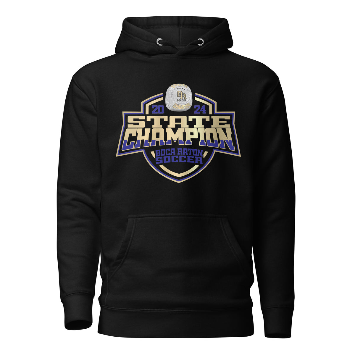 Boca Raton Community High School Soccer -Men's 2024 Unisex Hoodie