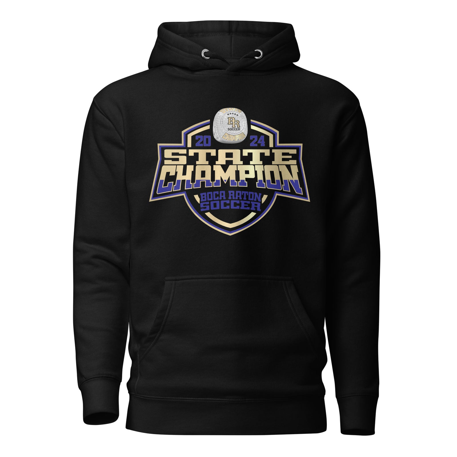 Boca Raton Community High School Soccer -Men's 2024 Unisex Hoodie