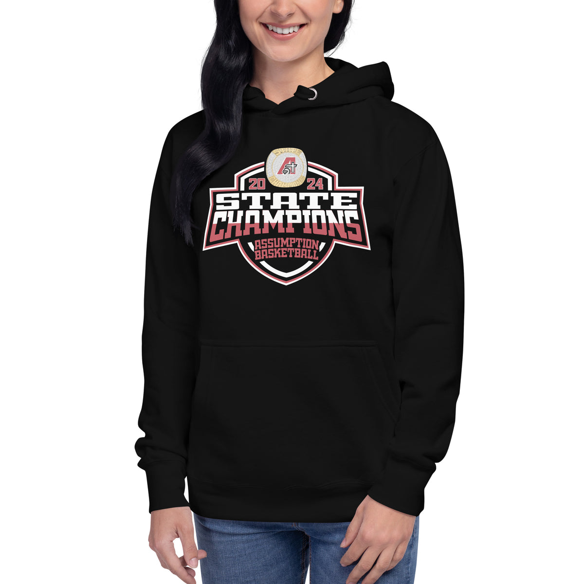 Assumption High School Basketball -Men's 2024 Unisex Hoodie