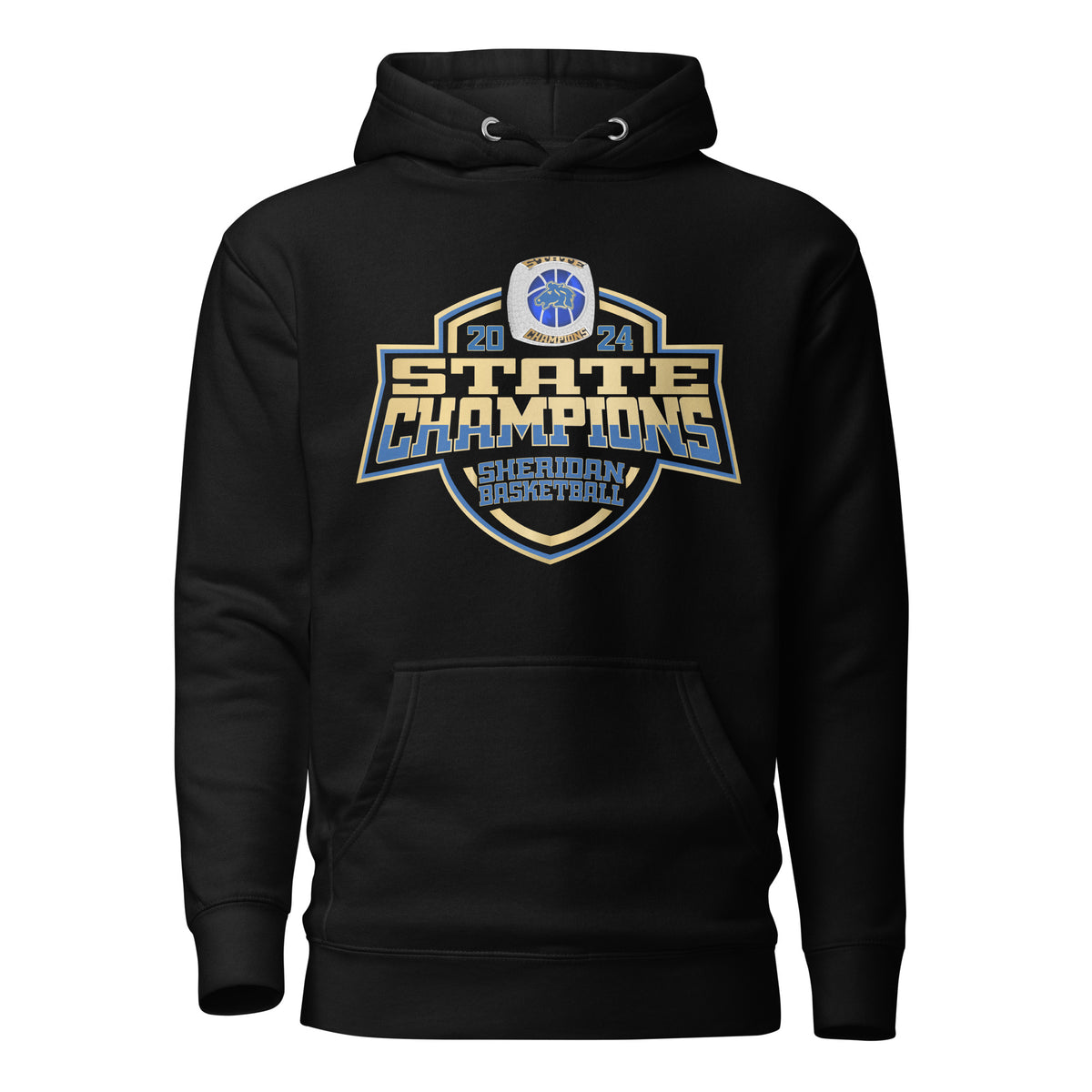 Sheridan High School Basketball -Women's 2024 Unisex Hoodie