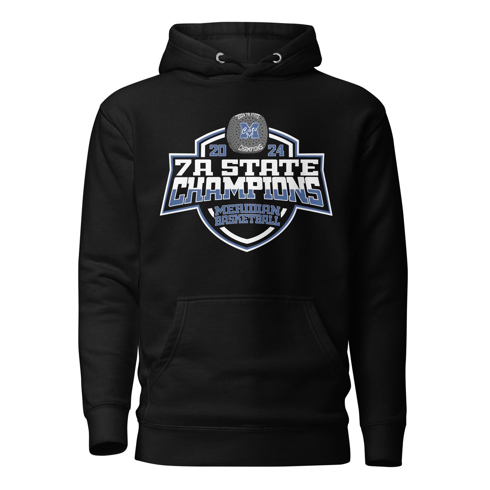 Meridian High School Basketball -Men's 2024 Unisex Hoodie