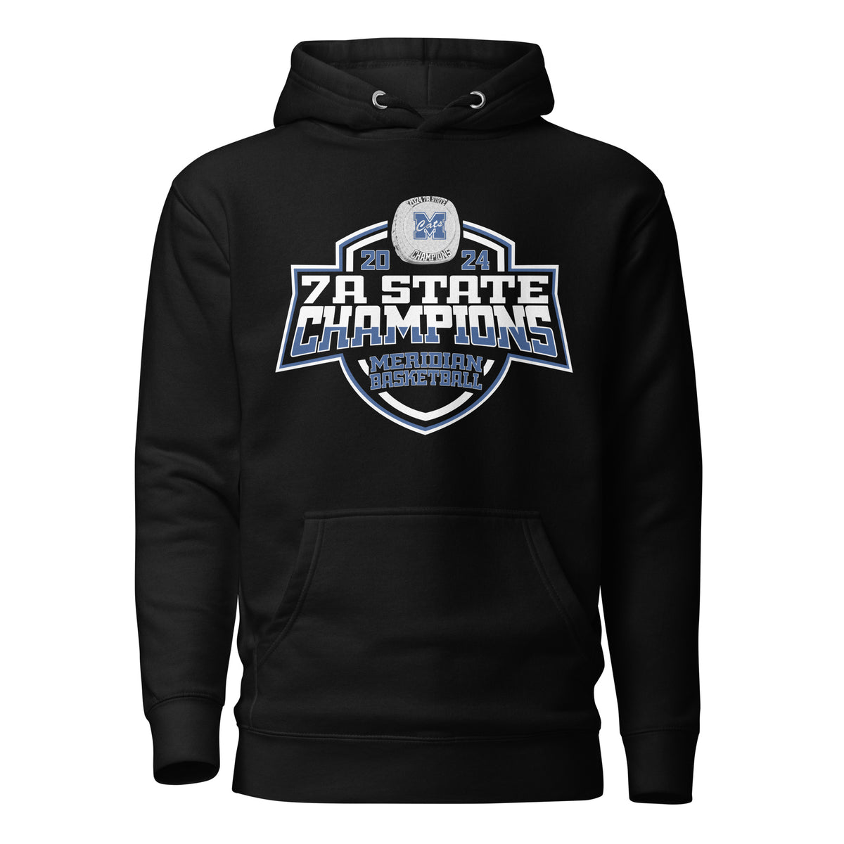 Meridian High School Basketball -Men's 2024 Unisex Hoodie