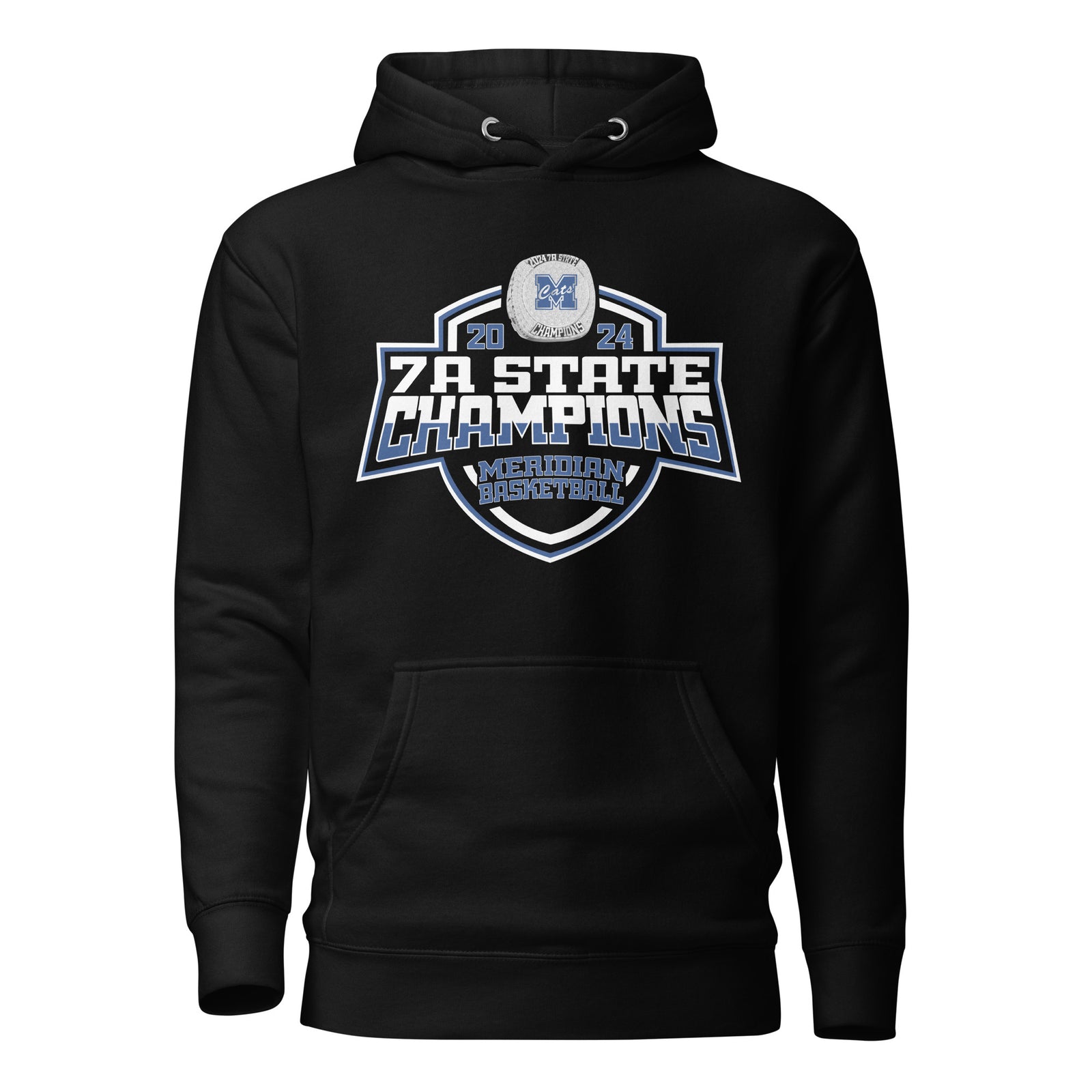 Meridian High School Basketball -Men's 2024 Unisex Hoodie