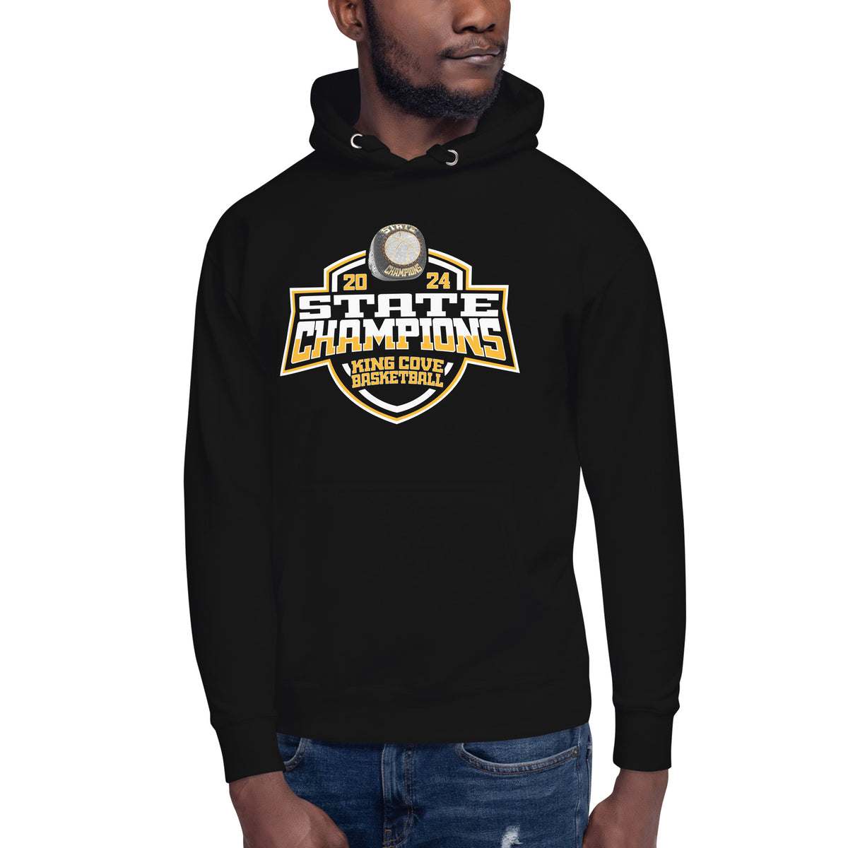 King Cove High School Basketball -Men's 2024 Unisex Hoodie