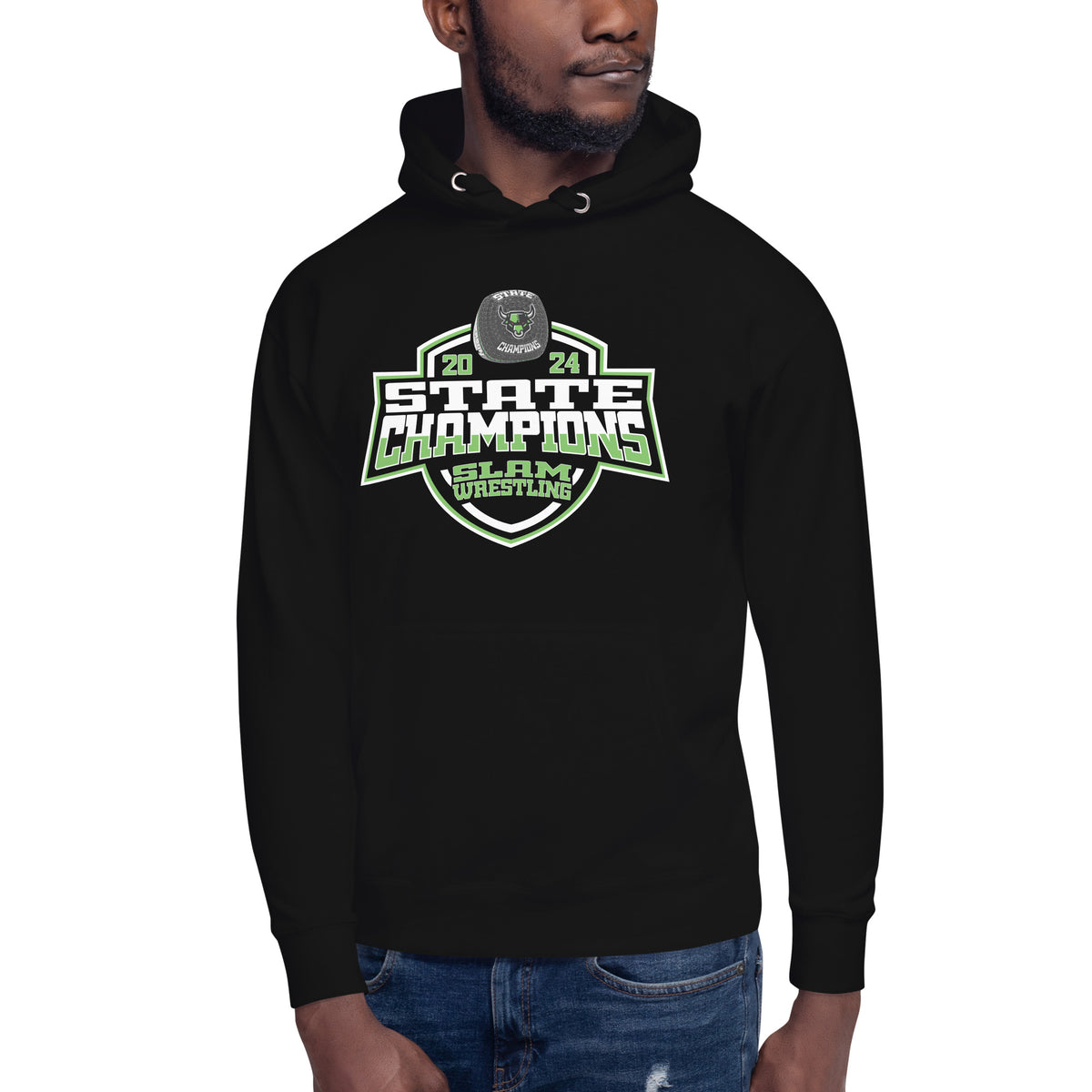Sports Leadership and Management Academy-SLAM High School Nevada Wrestling - Women's 2024 Unisex Hoodie
