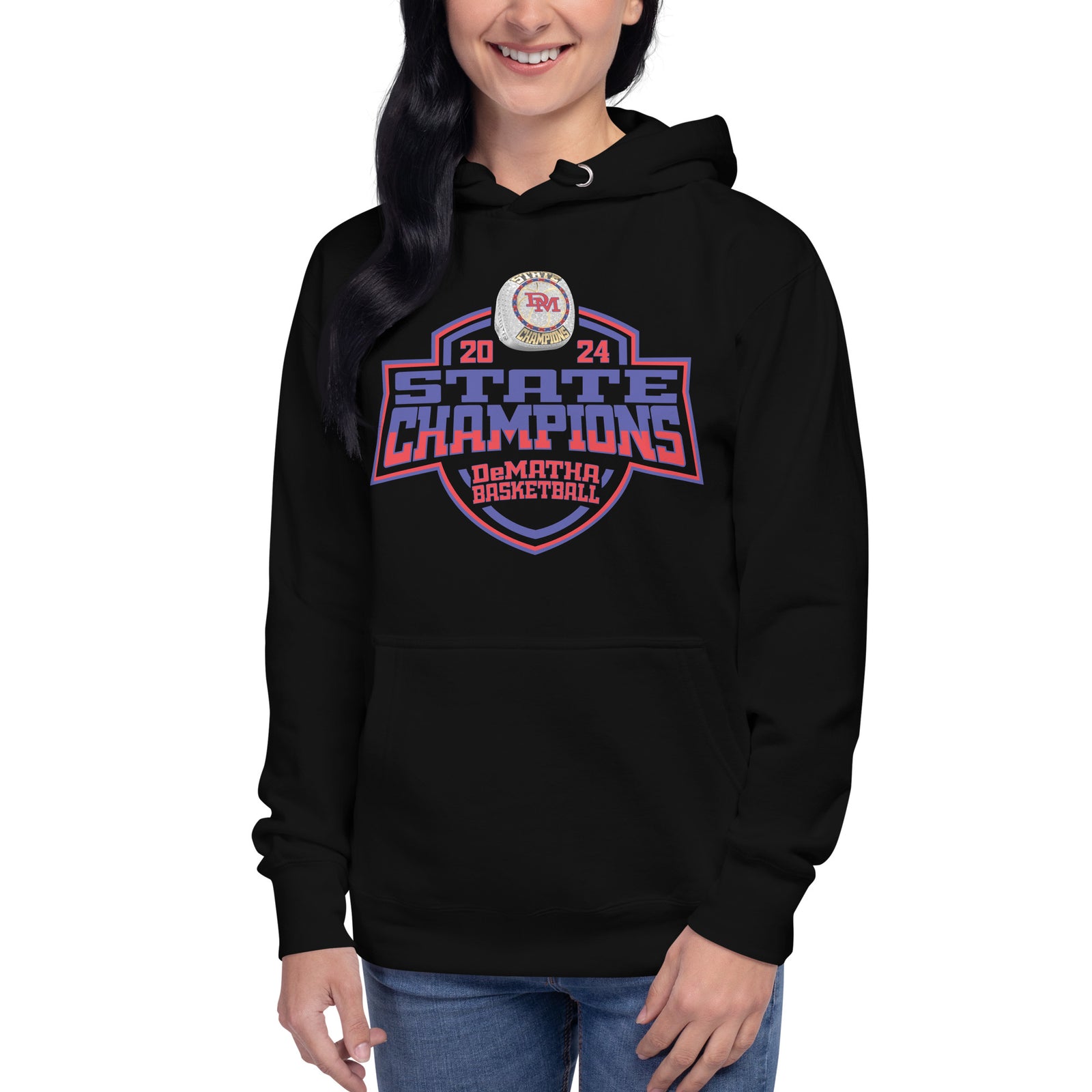 DeMatha Catholic High School Basketball -Men's 2024 Unisex Hoodie