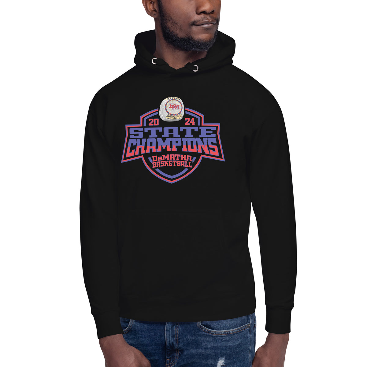 DeMatha Catholic High School Basketball -Men's 2024 Unisex Hoodie