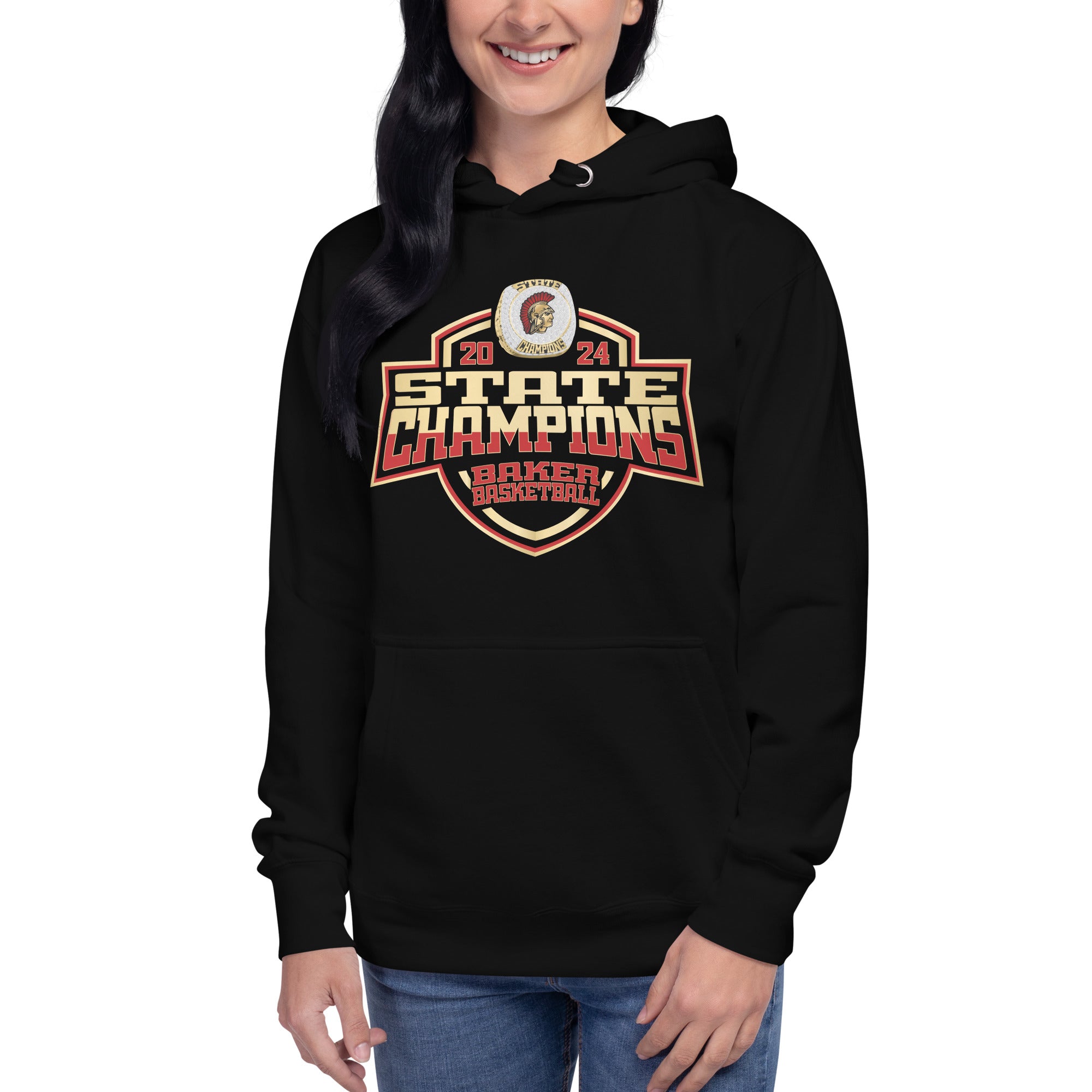 Baker High School Basketball -Women's 2024 Unisex Hoodie