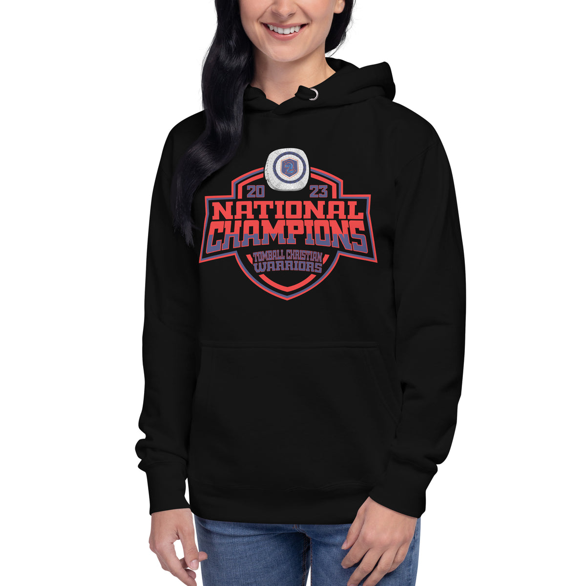 Tomball Christian Warriors Football 2023 Unisex Hoodie