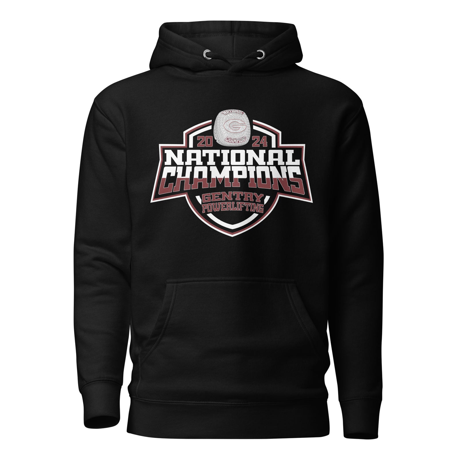 Gentry High School Powerlifting 2024 Unisex Hoodie