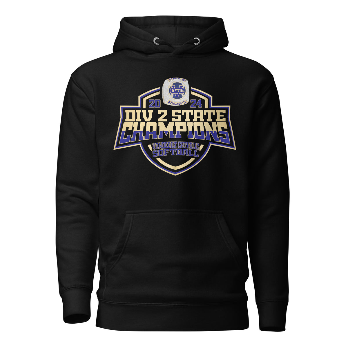 Vandebilt Catholic School Softball - Women's 2024 Unisex Hoodie