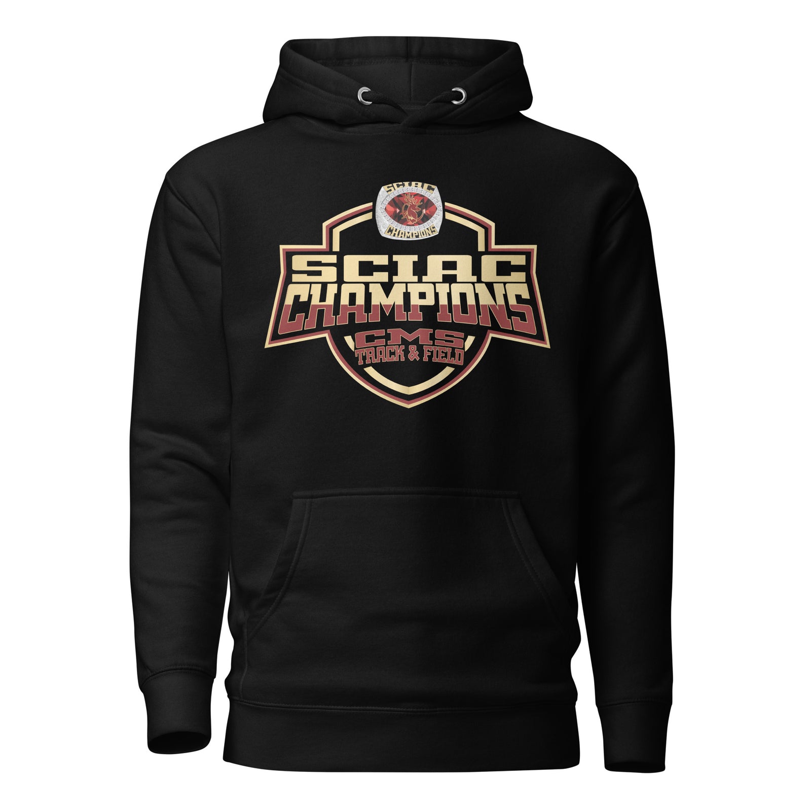 Claremont-Mudd-Scripps College Track & Field -Coed 2024 Unisex Hoodie