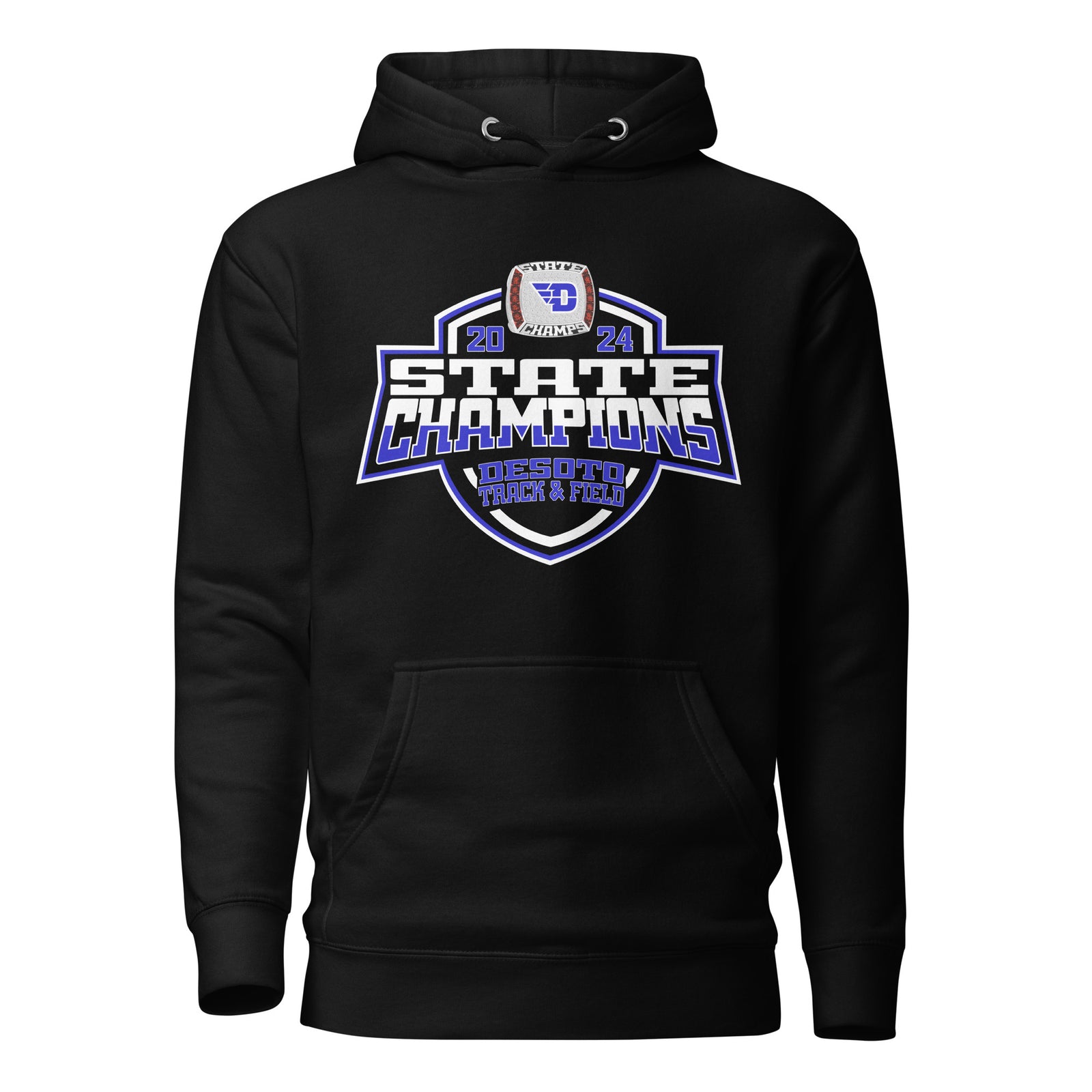 Desoto High School Track & Field -Coed 2024 Unisex Hoodie