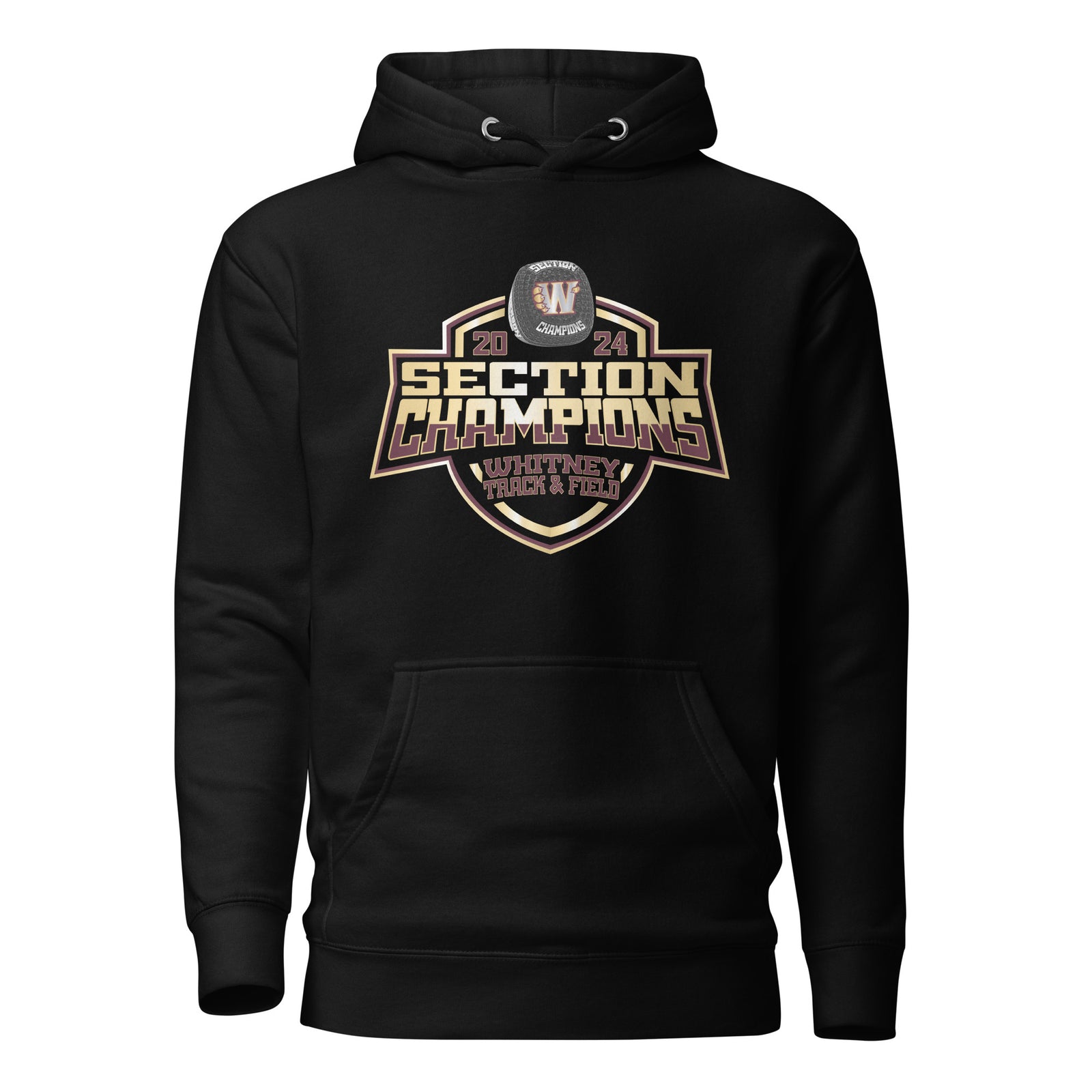 Whitney High School Track & Field -Coed 2024 Unisex Hoodie