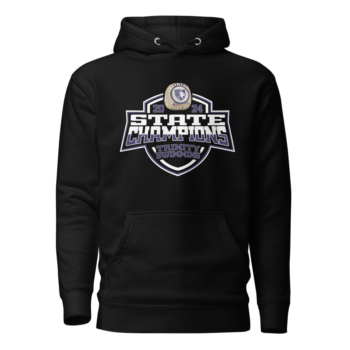 Trinity School of Durham and Chapel Hill Swimming &amp; Diving 2024 Unisex Hoodie