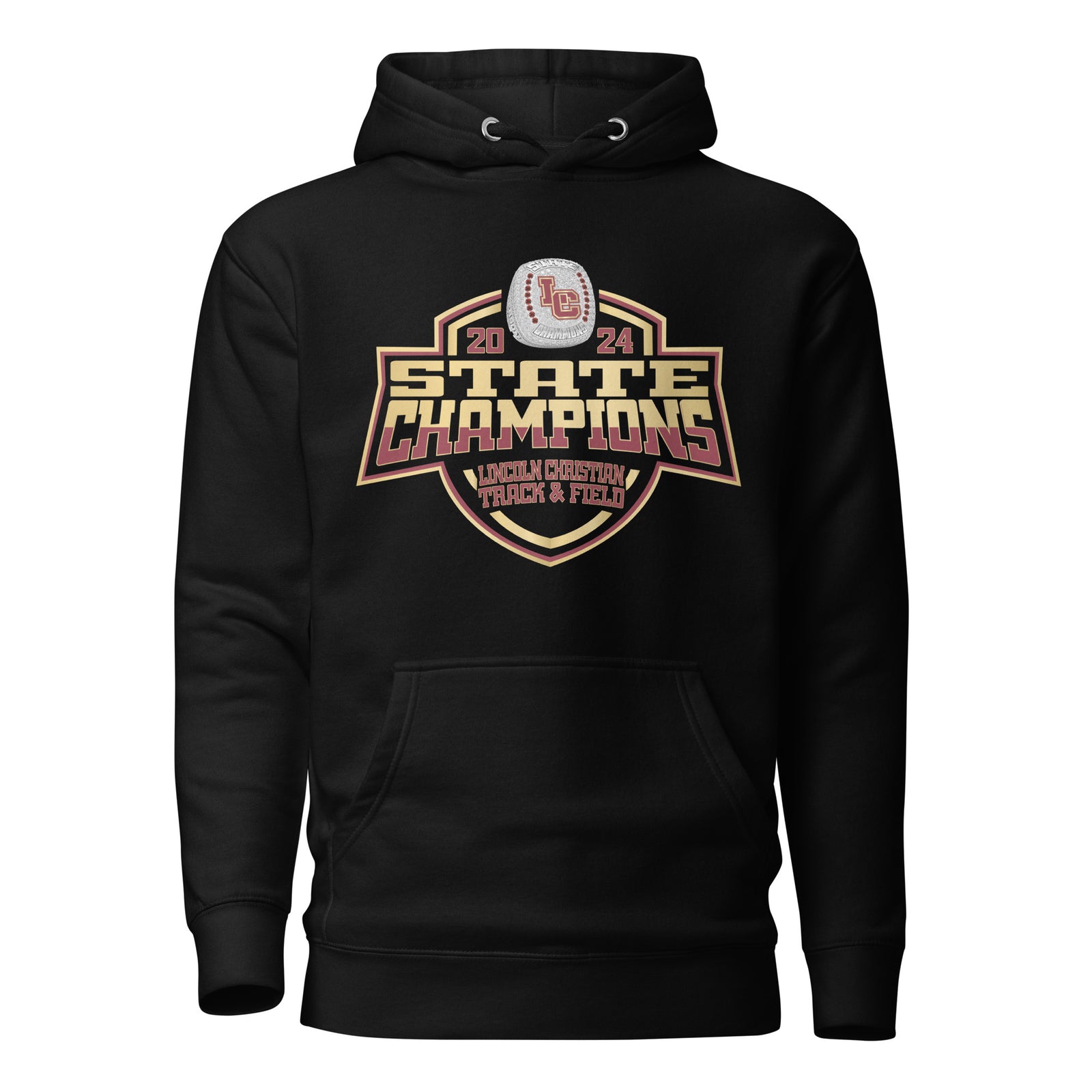 Lincoln Christian High School Track & Field -Women's 2024 Unisex Hoodie