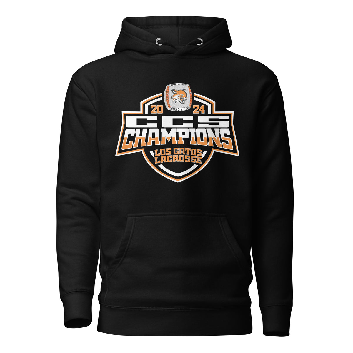 Los Gatos High School Lacrosse -Men's 2024 Unisex Hoodie