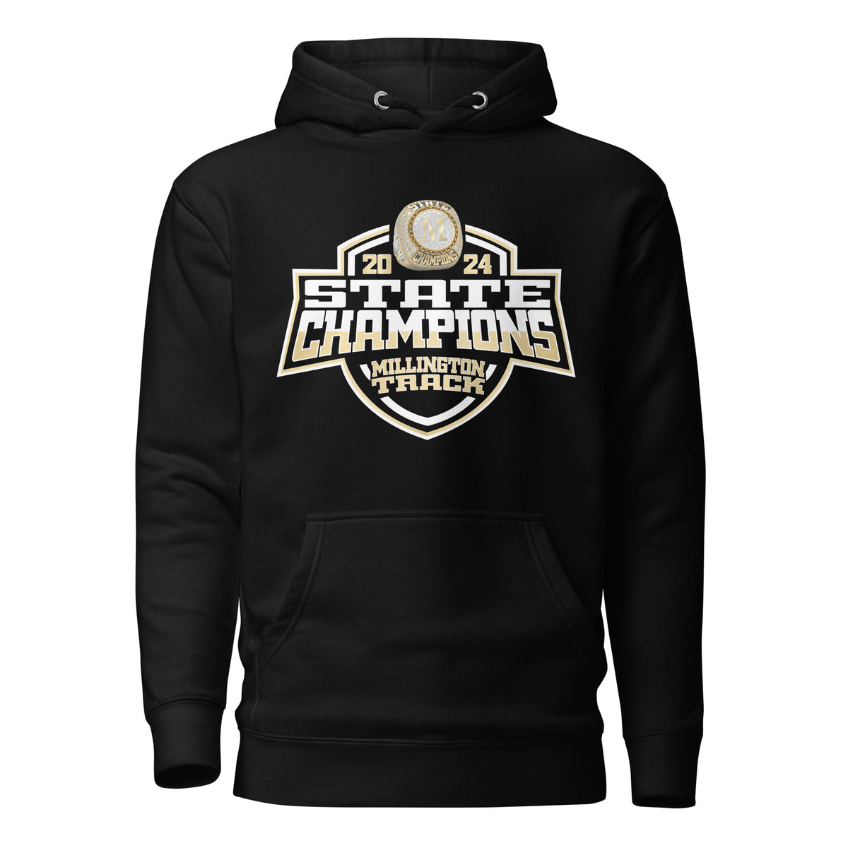 Millington Central Middle High School Track &amp; Field -Coed 2024 Unisex Hoodie