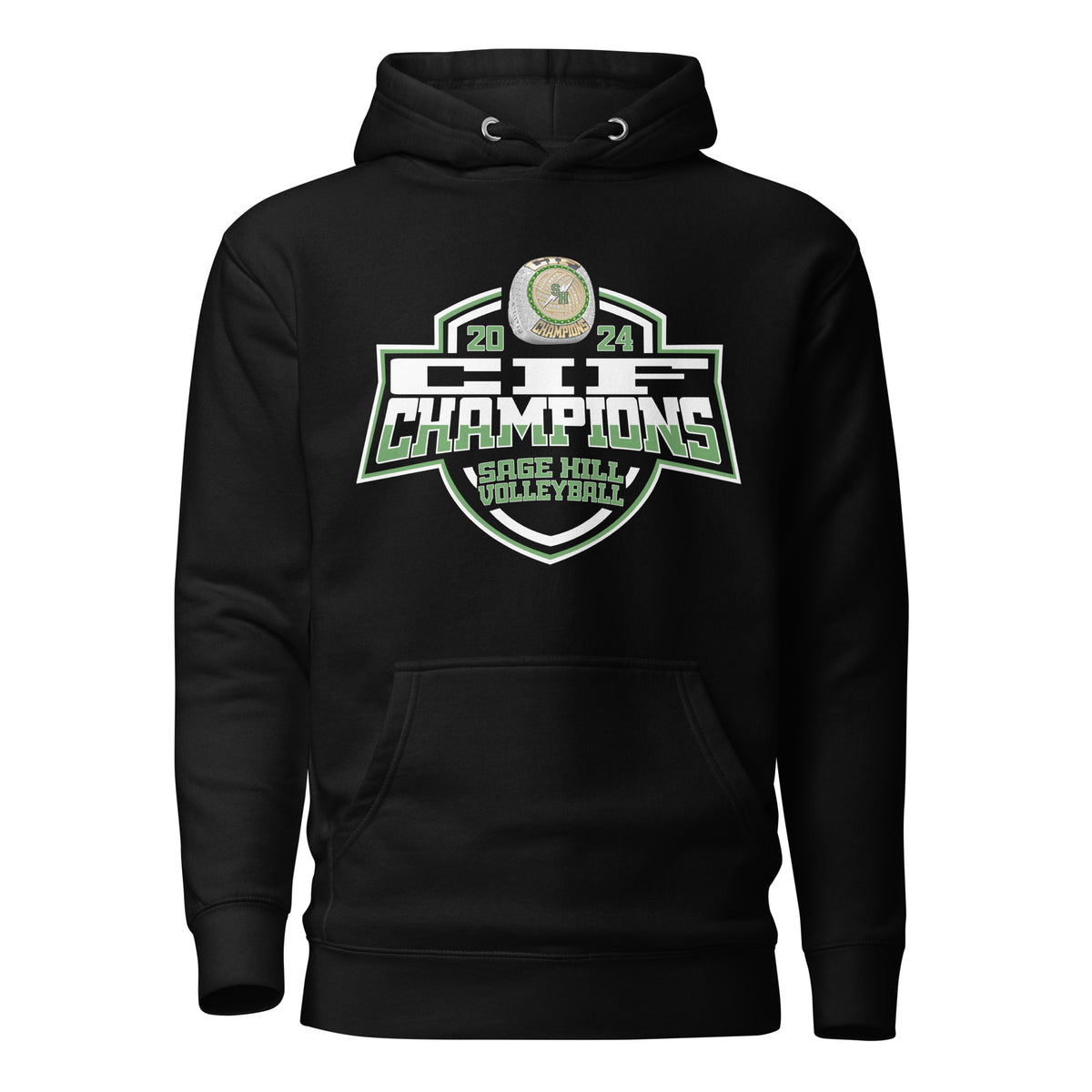 Sage Hill High School Volleyball -Men's 2024 Unisex Hoodie