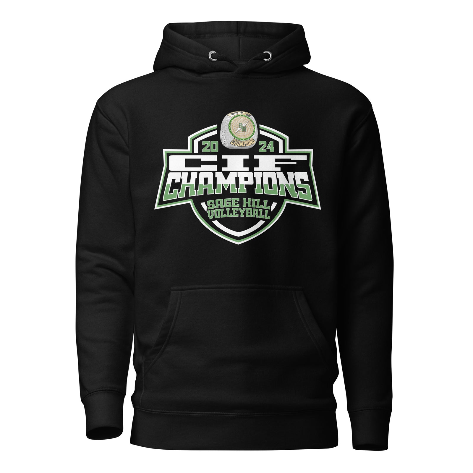 Sage Hill High School Volleyball -Men's 2024 Unisex Hoodie
