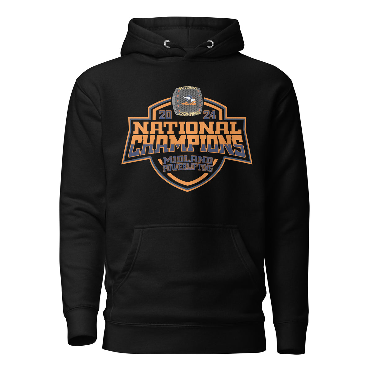 Midland University Powerlifting 2024 Unisex Hoodie