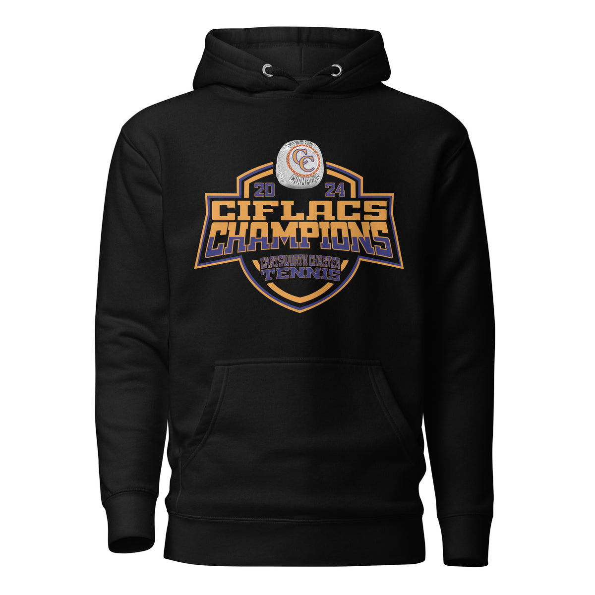 Chatsworth Charter High School Tennis -Men's 2024 Unisex Hoodie