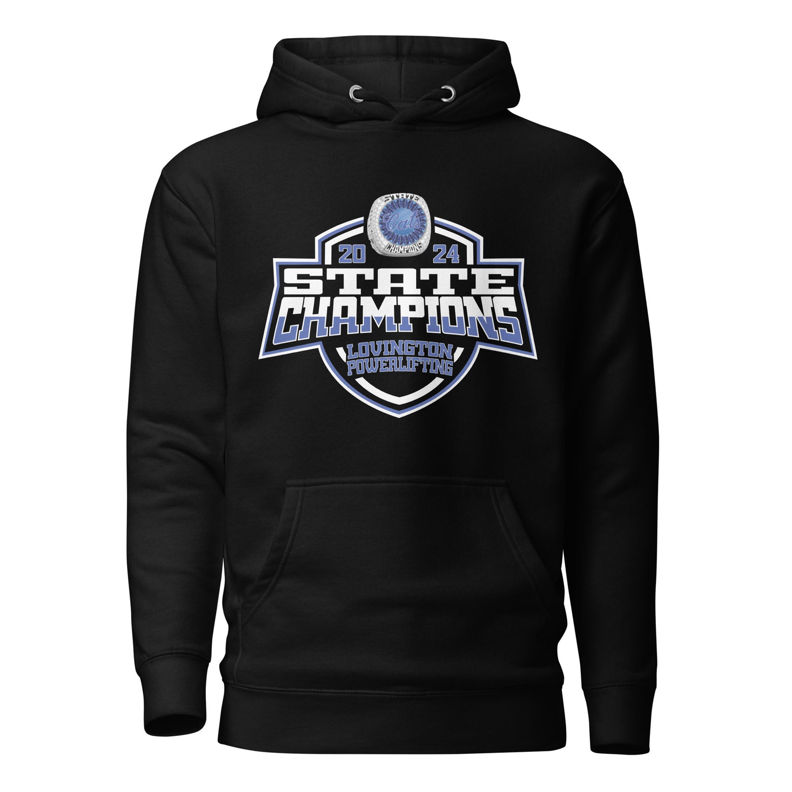 Lovington High School Powerlifting 2024 Unisex Hoodie