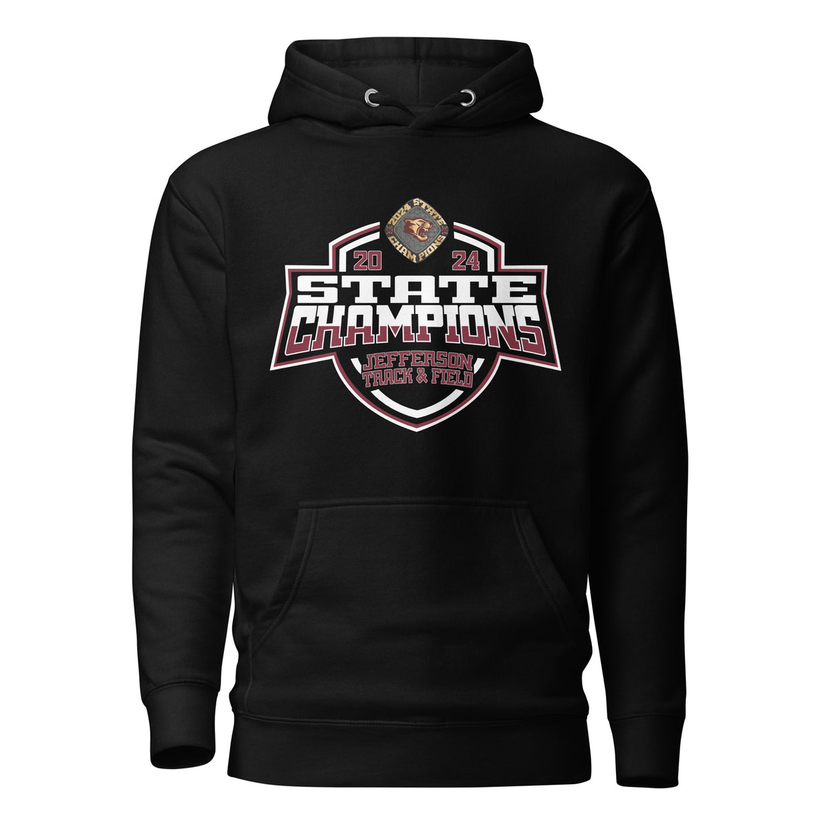 Jefferson High School Track &amp; Field -Women's 2024 Unisex Hoodie