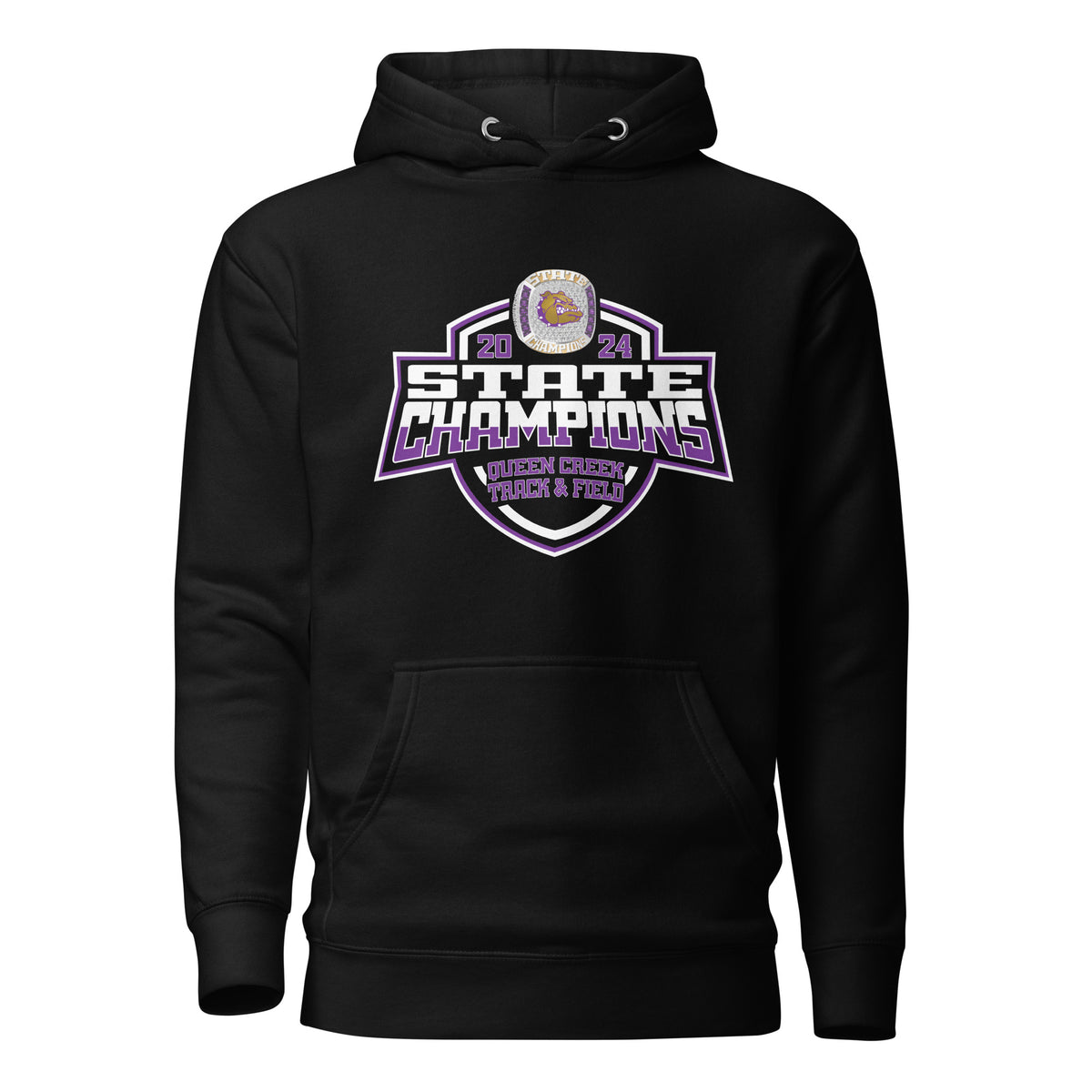 Queen Creek High School Track &amp; Field -Men's 2024 Unisex Hoodie