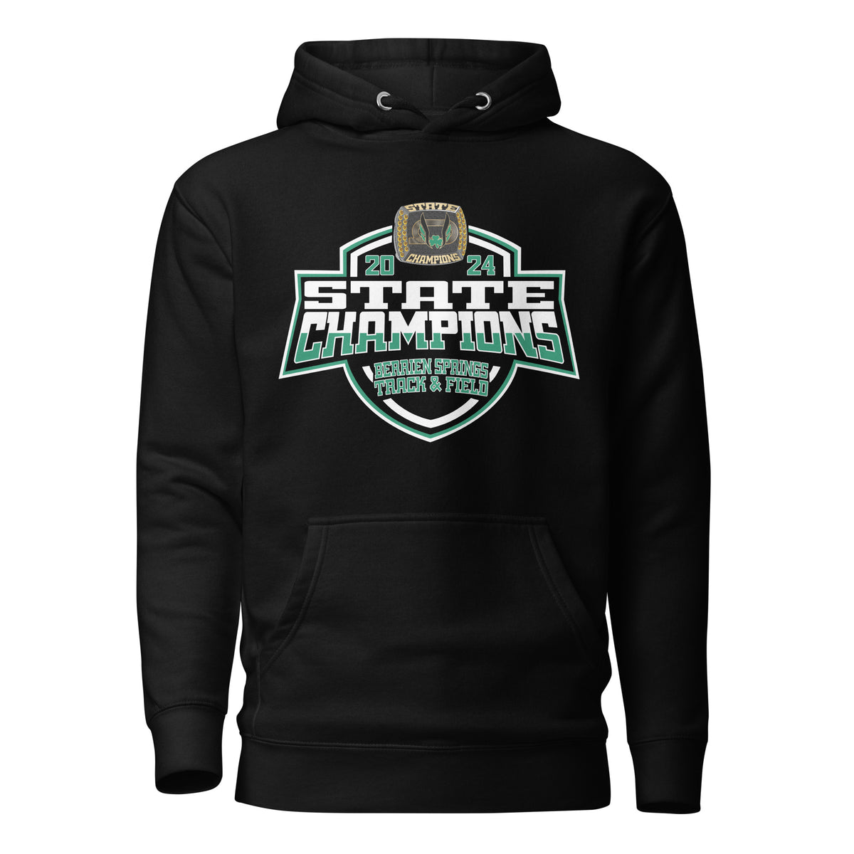 Berrien Springs High School Track &amp; Field -Men's 2024 Unisex Hoodie