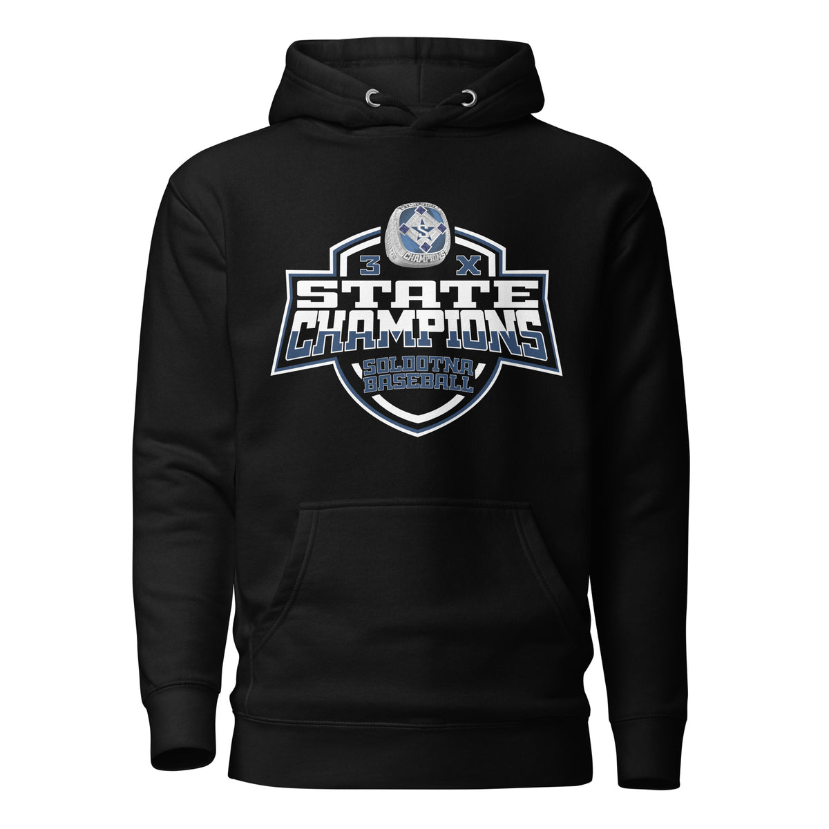Soldotna High School Baseball 2024 Unisex Hoodie