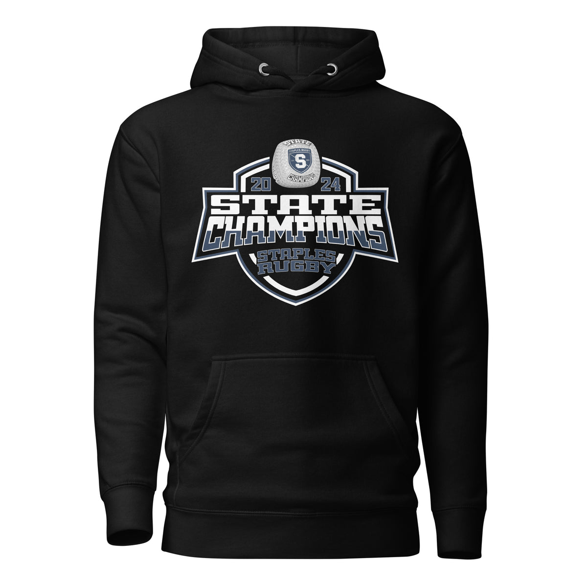Staples High School Rugby - Men's 2024 Unisex Hoodie