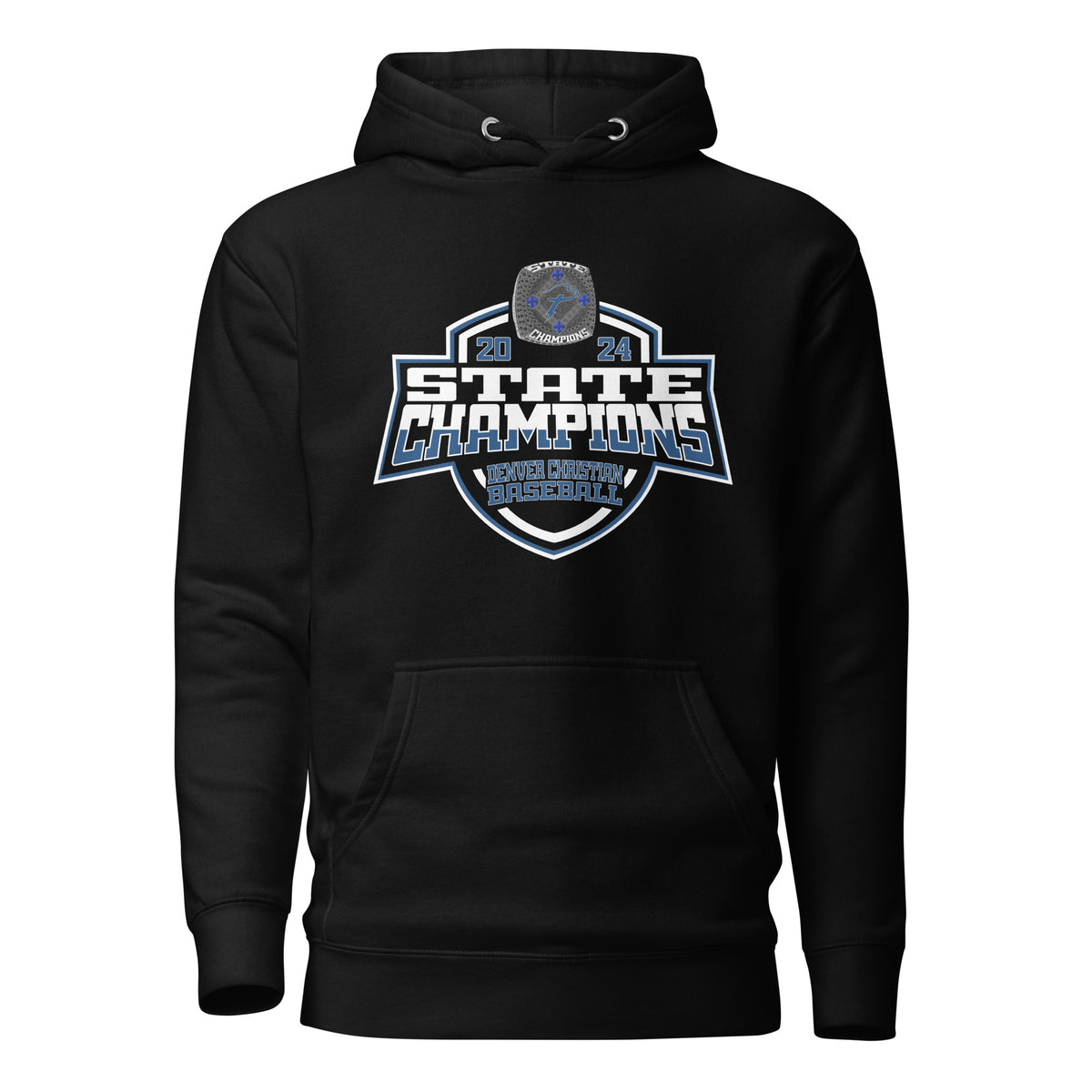 Denver Christian High School Baseball 2024 Unisex Hoodie