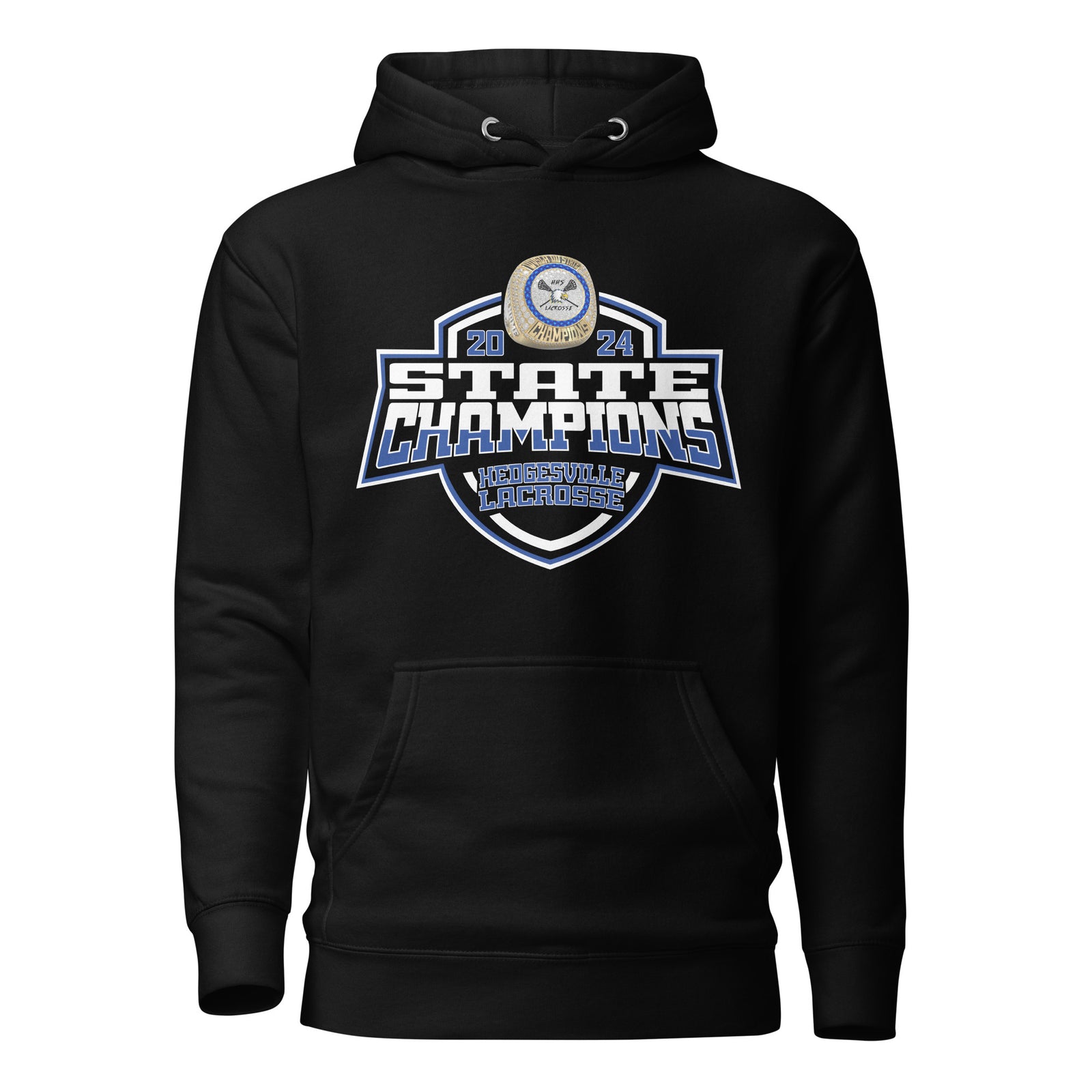 Hedgesville High School Lacrosse -Men's 2024 Unisex Hoodie