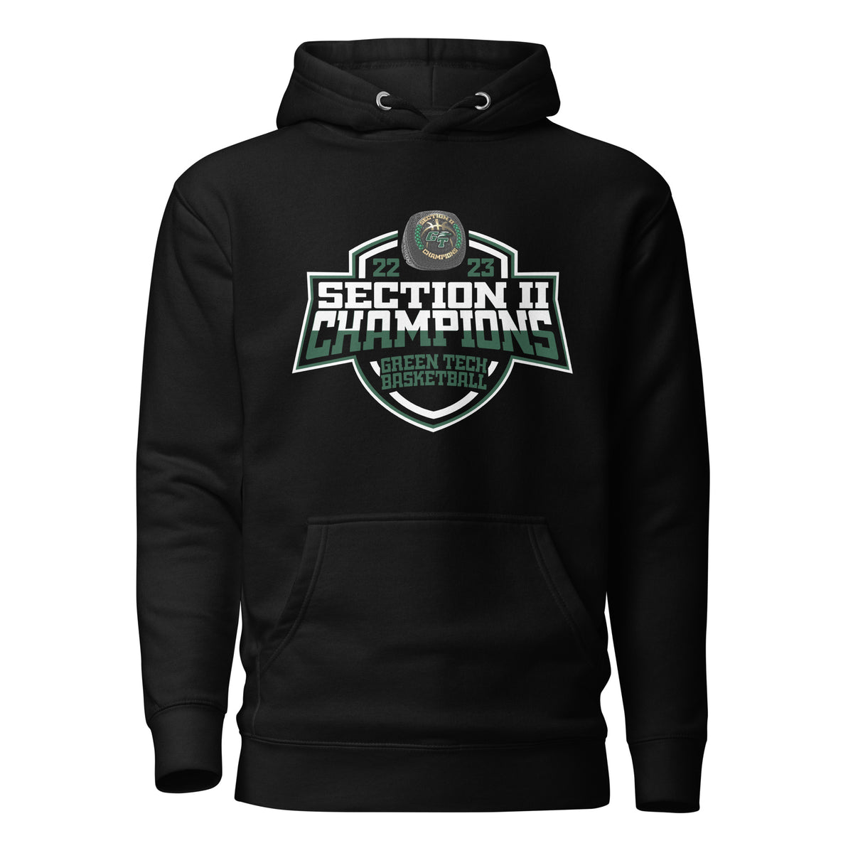 Green Tech High Charter School Basketball -Men's 2023 Unisex Hoodie