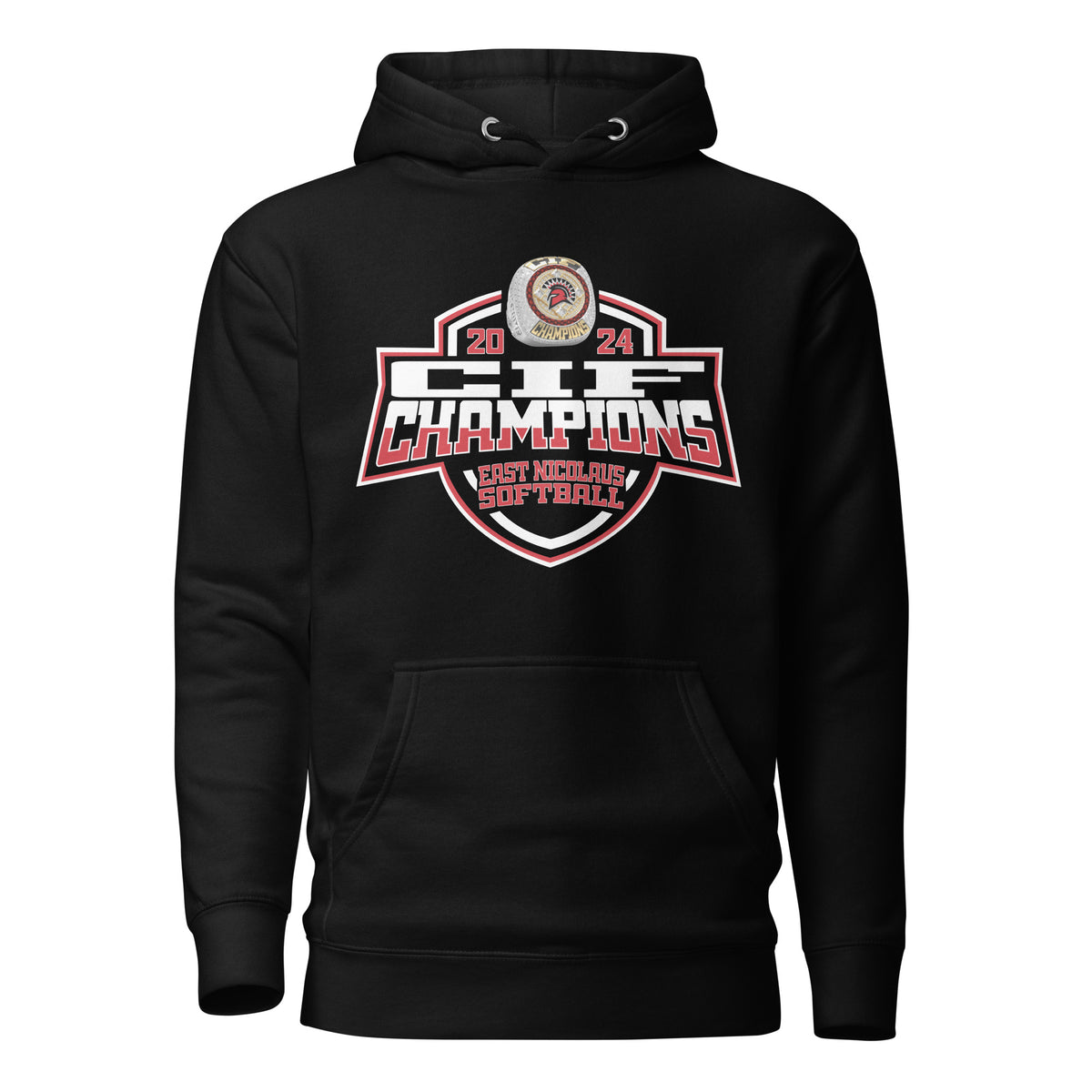 East Nicolaus High School Softball - Women's 2024 Unisex Hoodie