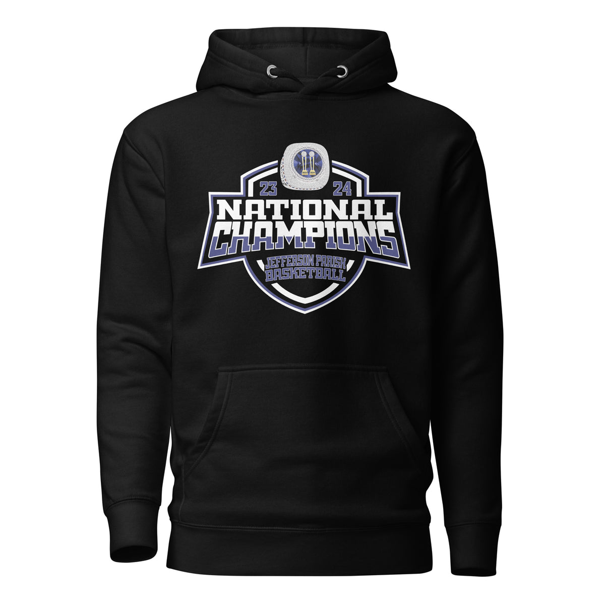 Jefferson Parish Basketball -Men's 2024 Unisex Hoodie