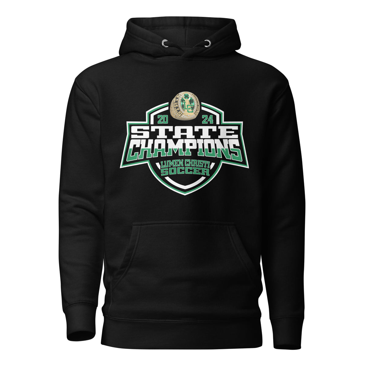 Lumen Christi Catholic School (High School) Soccer -Women's 2024 Unisex Hoodie