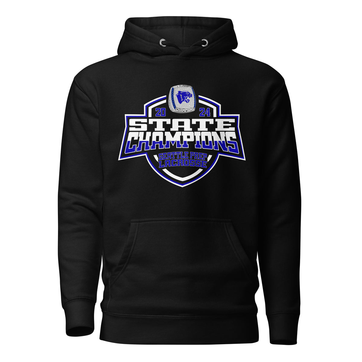 Seattle Preparatory School Lacrosse -Men's 2024 Unisex Hoodie