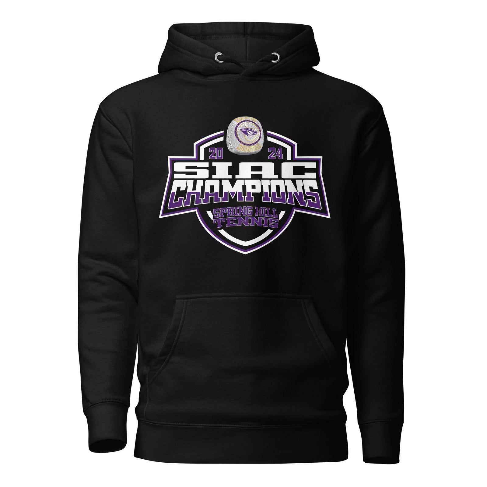 Spring Hill College Tennis -Men's 2024 Unisex Hoodie