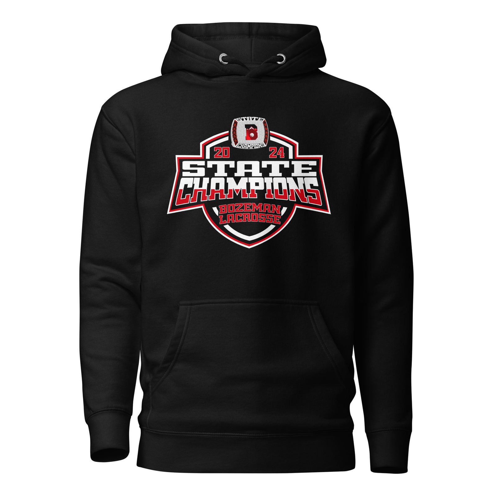 Bozeman High School Lacrosse Lacrosse -Men's 2024 Unisex Hoodie