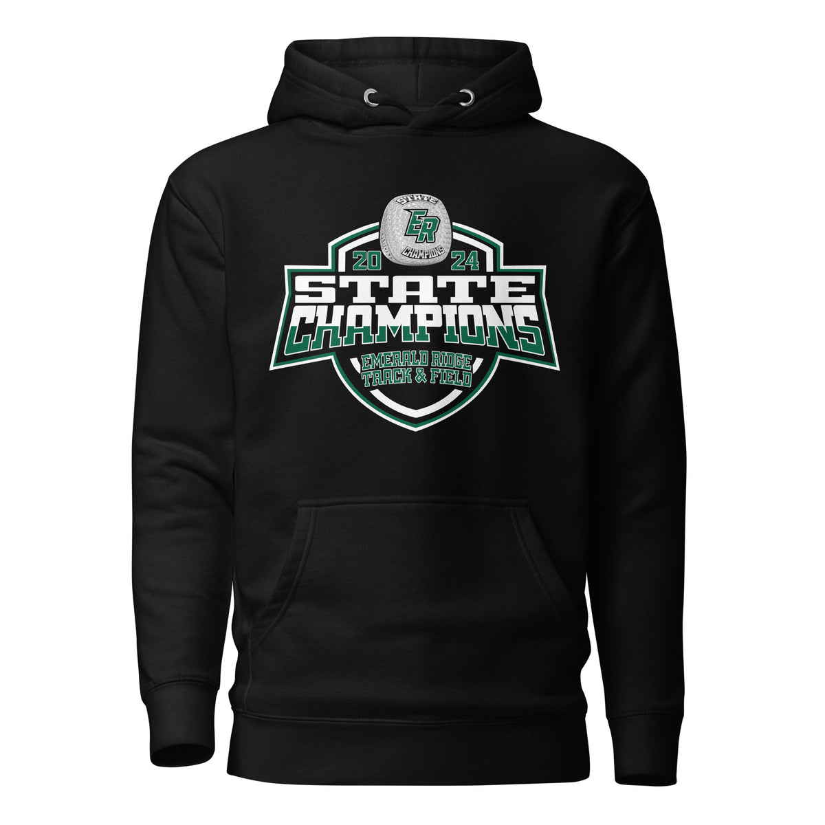 Emerald Ridge High School Track &amp; Field -Women's 2024 Unisex Hoodie