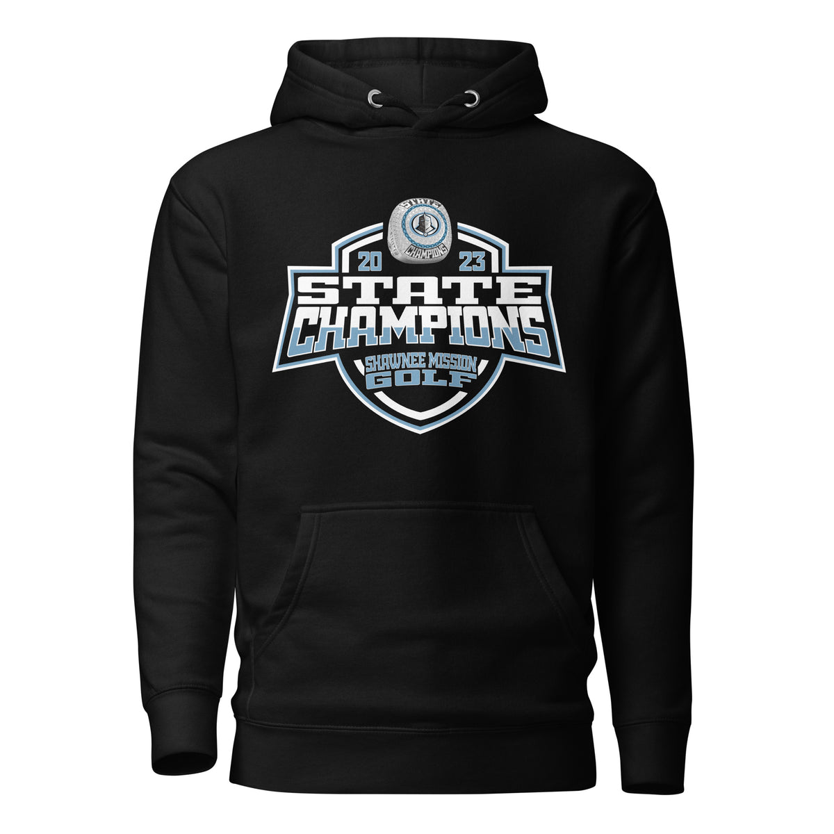 Shawnee Mission East High School Golf -Men's 2023 Unisex Hoodie