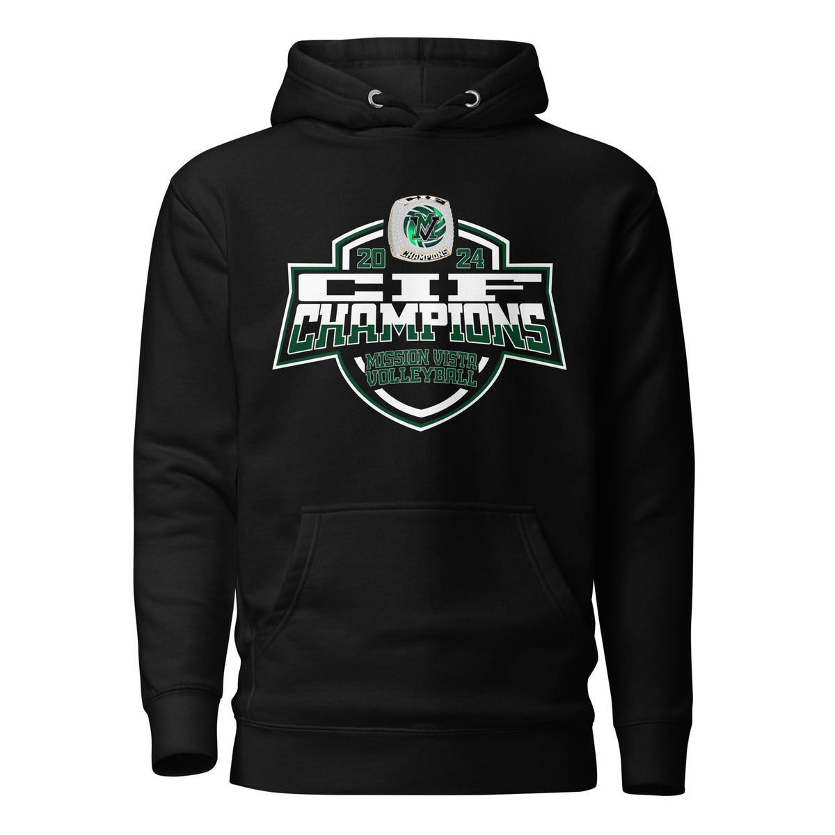 Mission Vista High School Volleyball -Men's 2024 Unisex Hoodie