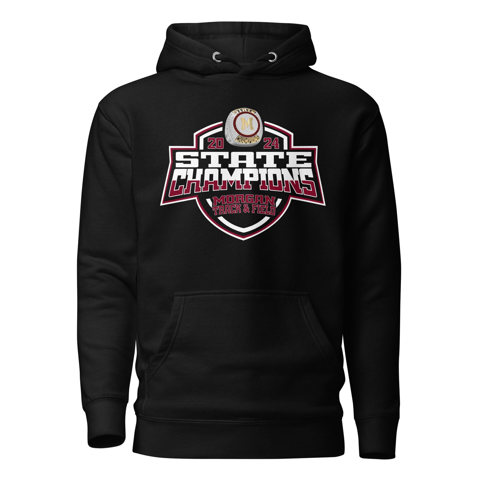 Morgan High School Track & Field -Men's 2024 Unisex Hoodie