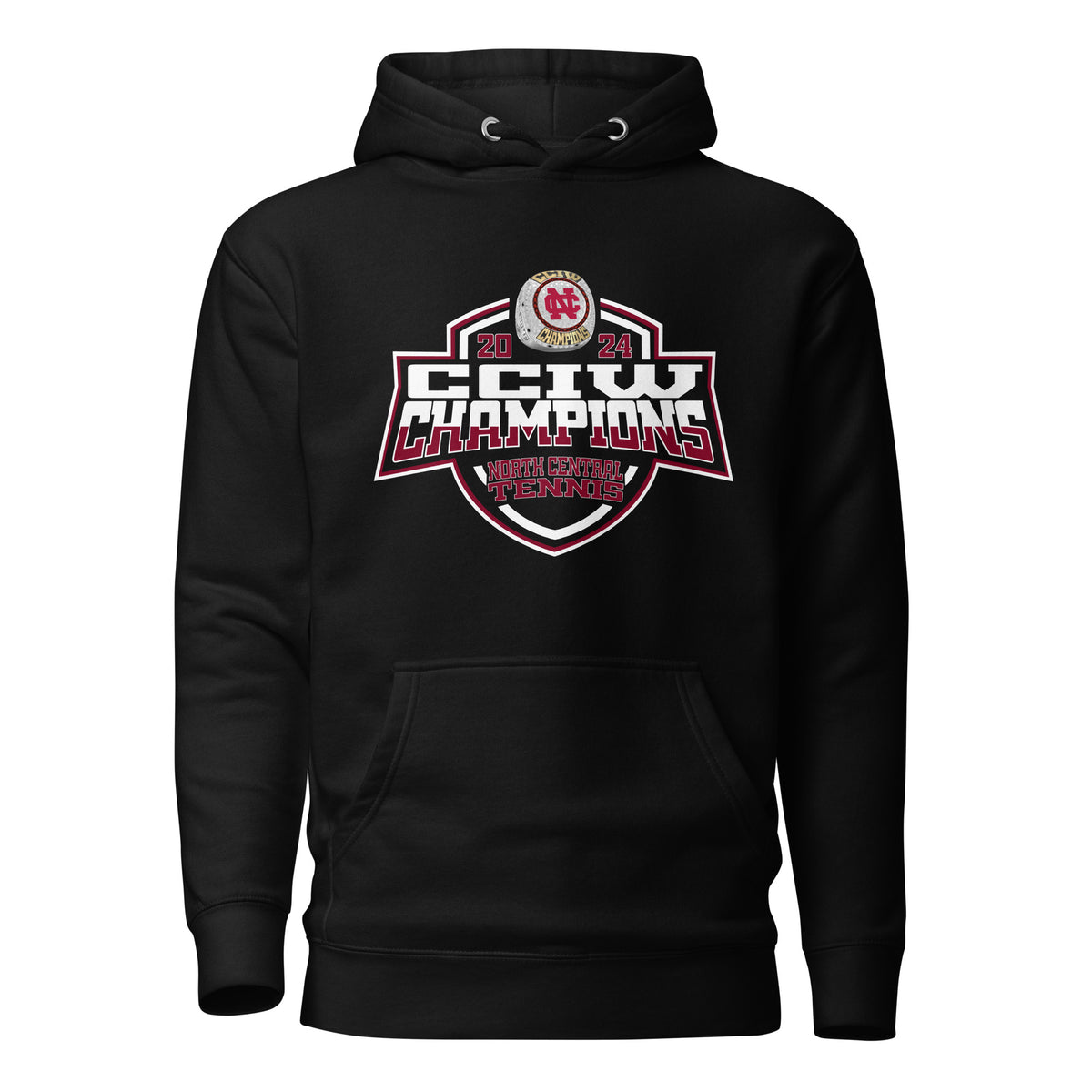 North Central College Tennis -Men's 2024 Unisex Hoodie