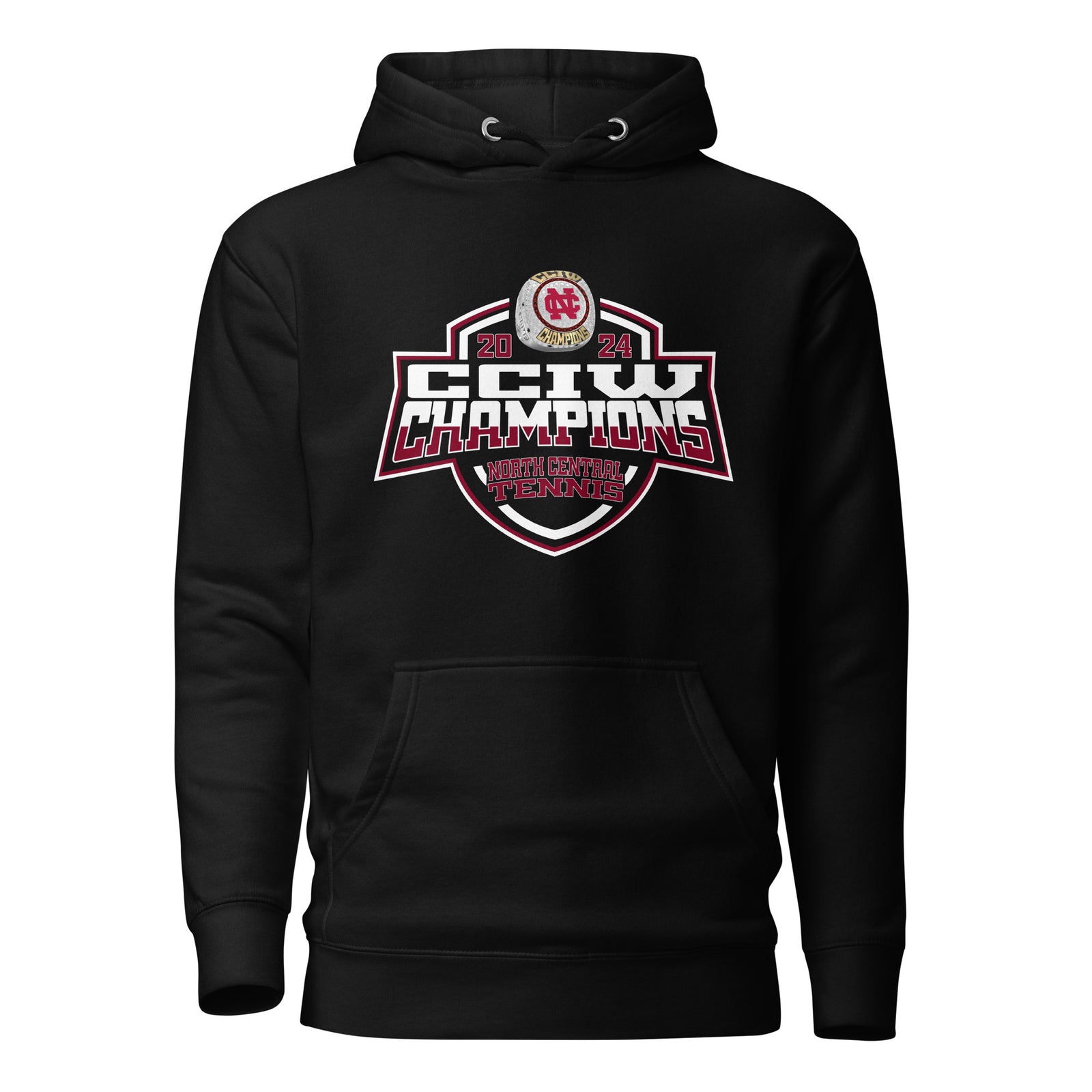 North Central College Tennis -Men's 2024 Unisex Hoodie