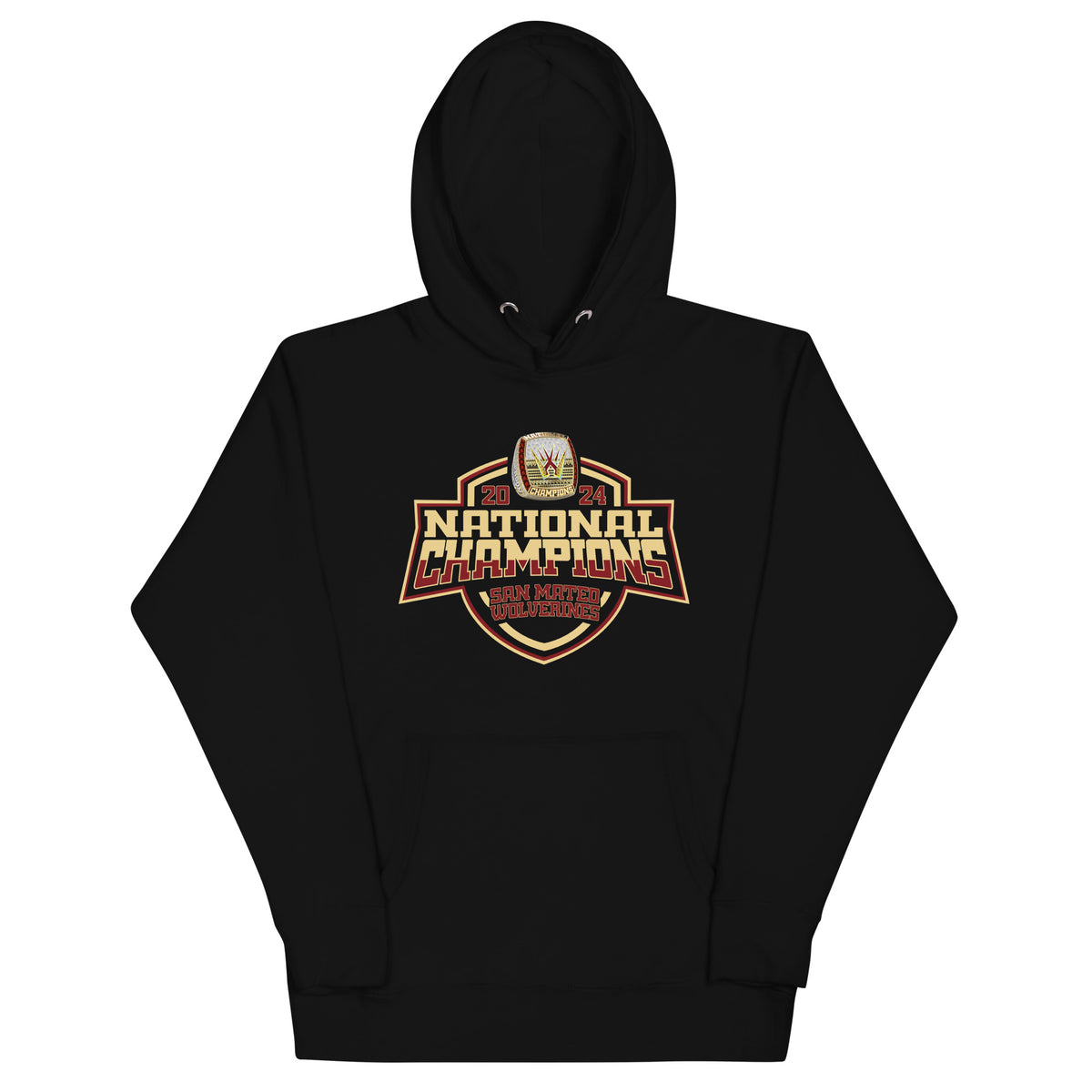 San Mateo Wolverines Rugby Club Rugby 2024 Unisex Hoodie