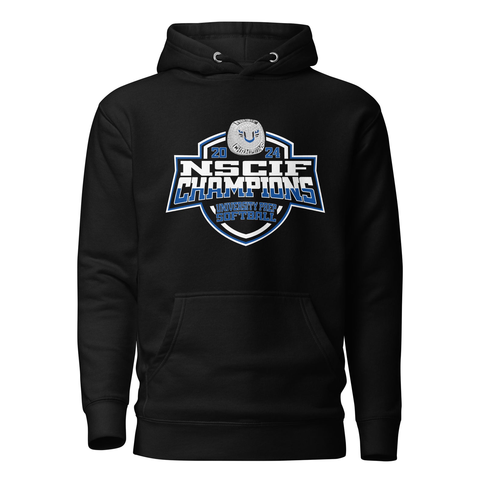 University Preparatory School Softball - Women's 2024 Unisex Hoodie