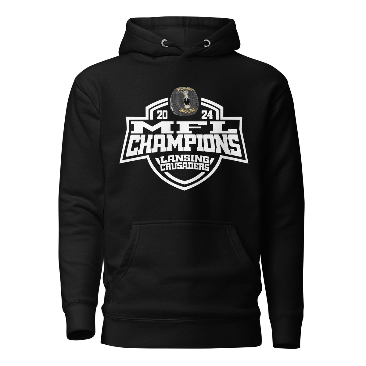 Lansing Crusaders Football 2024 Unisex Hoodie